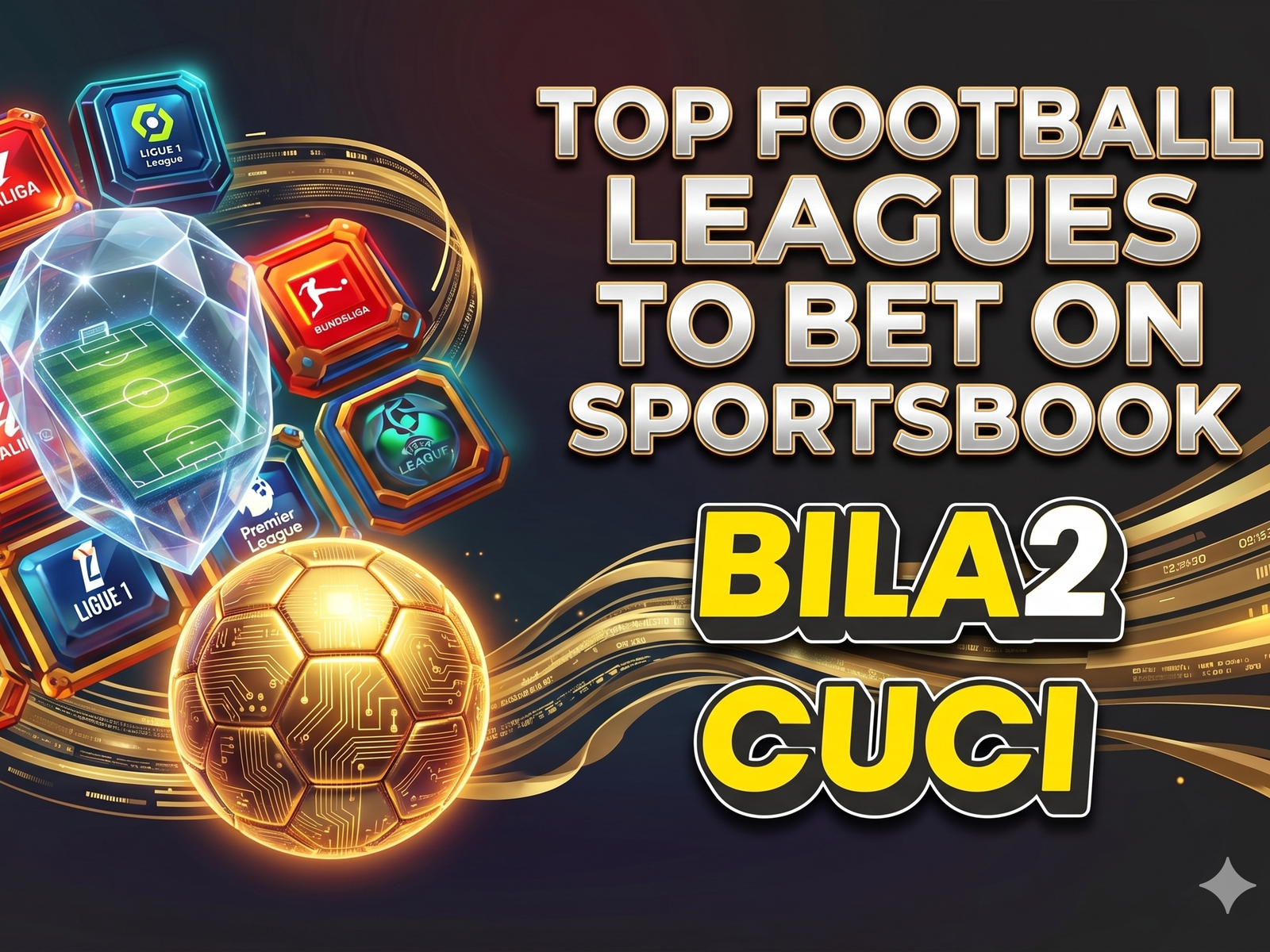 Top Football Leagues to Bet On at BILA2CUCI Sportsbook